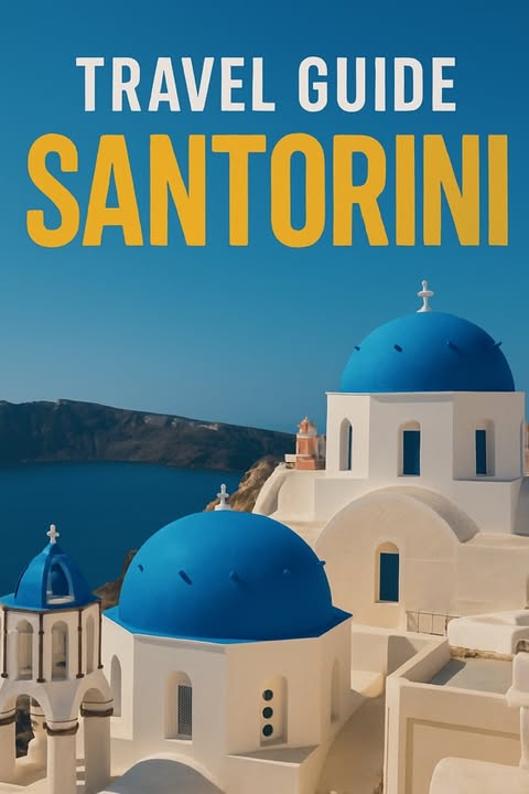 Travelguide Santorin ENG